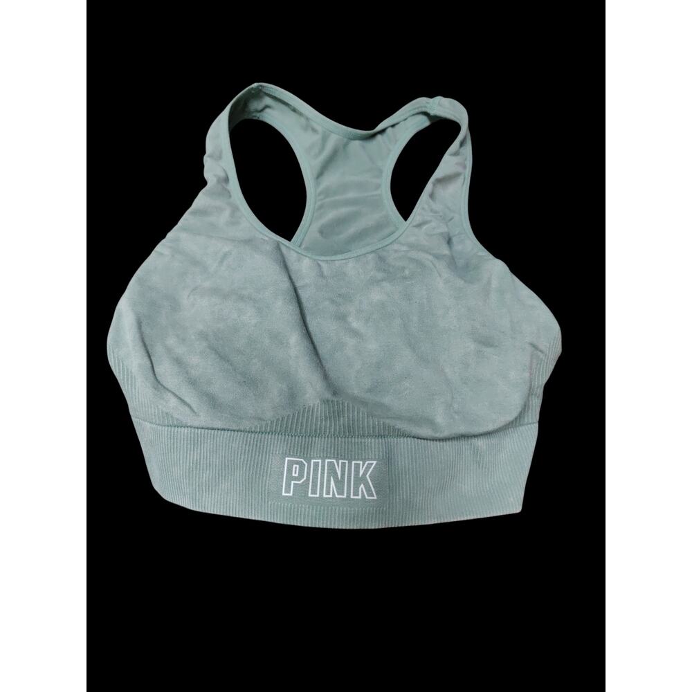 Victoria Secrets PINK sports bra, color green-size M